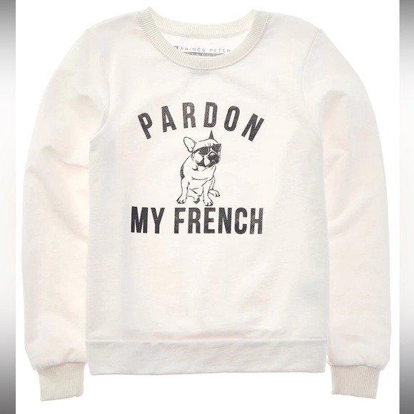 Prince Peter Collection Tops - Pardon My French Crewneck